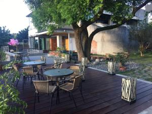 Zahrada ubytování Hou Shan Ren Jia B&B Hall A