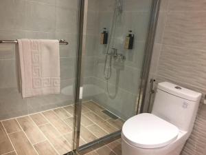 Koupelna v ubytování Hou Shan Ren Jia B&B Hall A