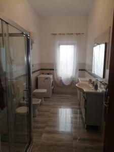 Kylpyhuone majoituspaikassa Casa Tresnuraghes
