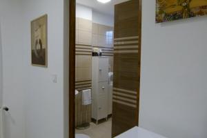 Koupelna v ubytování Wolf House Apartman + 35 fotografií