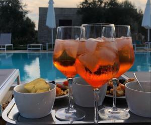 Tenuta Pigliano Hotel italokat is kínál