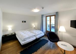 Voodi või voodid majutusasutuse Hotel Sternen toas