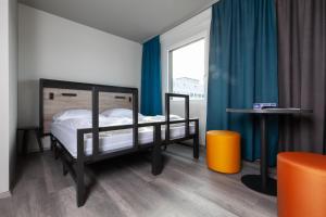 Cama o camas de una habitación en a&o Frankfurt Ostend
