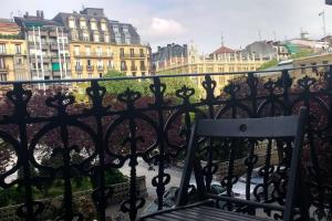 Balkón alebo terasa v ubytovaní La plaza apartment