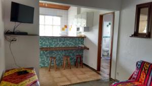 โทรทัศน์และ/หรือระบบความบันเทิงของ Casa 2 quartos