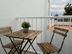 Balkón nebo terasa v ubytování Hostal Tres Soles