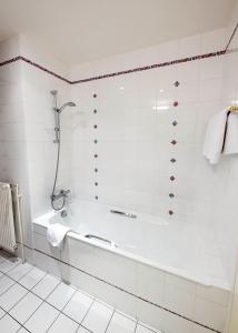 Koupelna v ubytování Hôtel Pédagogique Coeur d'Apcher