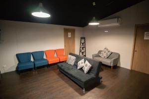 Posezení v ubytování Hostel Jiizu