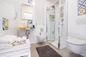 Koupelna v ubytování B&B A Pochi Passi