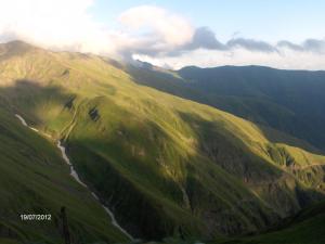 Paesaggio naturale nelle vicinanze dell'affittacamere