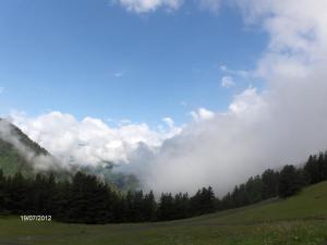 Paesaggio naturale nelle vicinanze dell'affittacamere