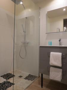 Vannituba majutusasutuses Hostellerie Du Royal Lieu
