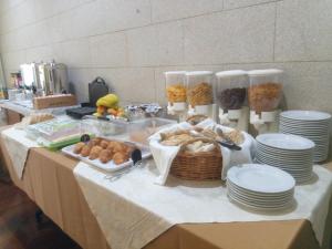 Comida no hotel ou em algum lugar perto