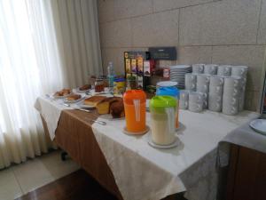 Comida no hotel ou em algum lugar perto