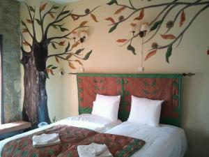 Ein Bett oder Betten in einem Zimmer der Unterkunft Bozquez Rural