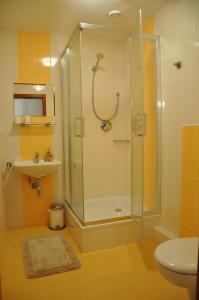 Kúpeľňa v ubytovaní Apartmány Florian
