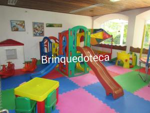 Clube infantil em Flat no APART-HOTEL Cavalinho Branco com PISCINA AQUECIDA 1D8