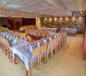 Restaurace v ubytování Vats Fjellstue