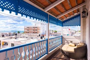 A balcony or terrace at Casa Barco Hotel Boutique