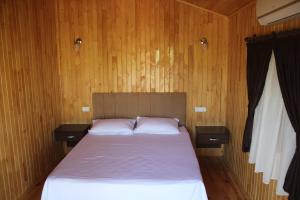 Postel nebo postele na pokoji v ubytování Armina Pension