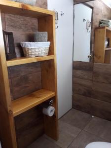 Koupelna v ubytování Hostal Arce Marrón
