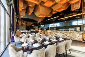 Restaurace v ubytování Grand Cosmos Resort Ruisui Hualien