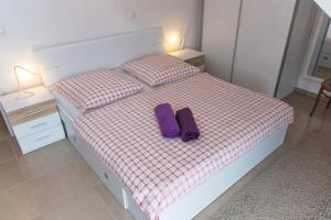 Posteľ alebo postele v izbe v ubytovaní Apartment Joe