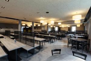 Un restaurante o sitio para comer en a&o Frankfurt Ostend