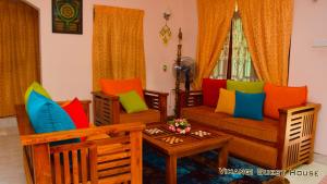 Posezení v ubytování Vihangi Guesthouse