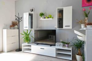 TV a/nebo společenská místnost v ubytování Apartment Kristina