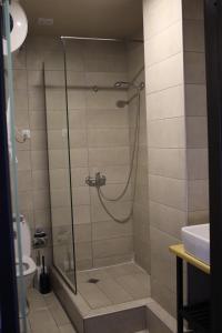 Koupelna v ubytování Studio-Hotel Loft Gudauri + 15 fotografií