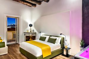 Ένα ή περισσότερα κρεβάτια σε δωμάτιο στο Artemisia Domus - Centro Storico