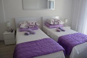 Posteľ alebo postele v izbe v ubytovaní Villa Zorana hostel