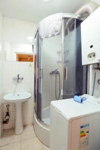 ห้องน้ำของ Pokoje gościnne Częstochowa