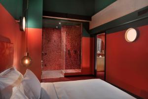 Posteľ alebo postele v izbe v ubytovaní Stories Boutique Hotel