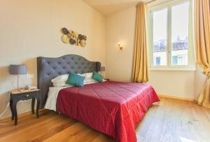 Voodi või voodid majutusasutuse Hotel St. James toas