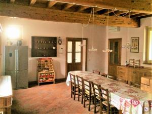 Kjøkken eller kjøkkenkrok på da Luigi al Mulino