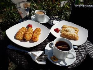 Các lựa chọn bữa sáng cho khách tại Wanagiri Cosmic Nature Villa