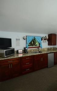 Kuchyň nebo kuchyňský kout v ubytování Kalani Hawaii Private Lodging