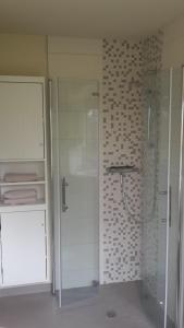 Phòng tắm tại Ferienwohnung "Alte Bauernstube"