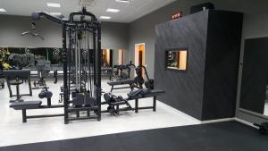 Fitness centrum a/nebo fitness zařízení v ubytování Mahara Hotel & Wellness