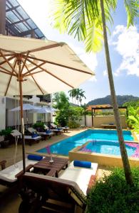 Bazén v ubytování Krabi Apartment-SHA Extra Plus nebo v jeho okolí