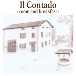 una cubierta de libro de un edificio en la sala de cordoba y desayuno en Il Contado -room and breakfast-, en Castelfranco Emilia