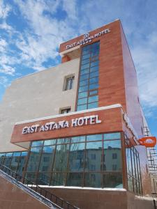 a building with the name of an asian hotel at East Astana Hotel in Astana