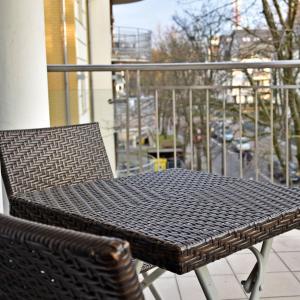 Balkón nebo terasa v ubytování Aparthotel Baltic Spa