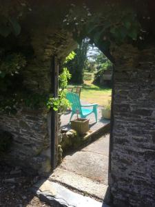 A garden outside Polean Farm Cottages - With Free Animal Feeding and Pony Rides and Free Access to a Nearby Pool
