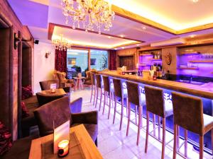 Istumisnurk majutusasutuses Hotel Ferienglück