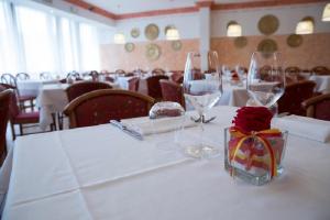 Restaurace v ubytování Hotel Romantic