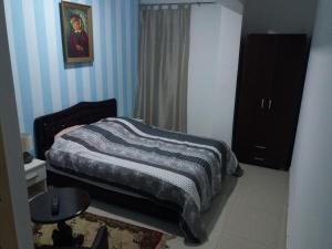 Katil atau katil-katil dalam bilik di Bed&Breakfast INTERMEZZO CAFFE