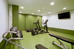 Fitness centrum a/nebo fitness zařízení v ubytování Loop INN Hostel Cartagena